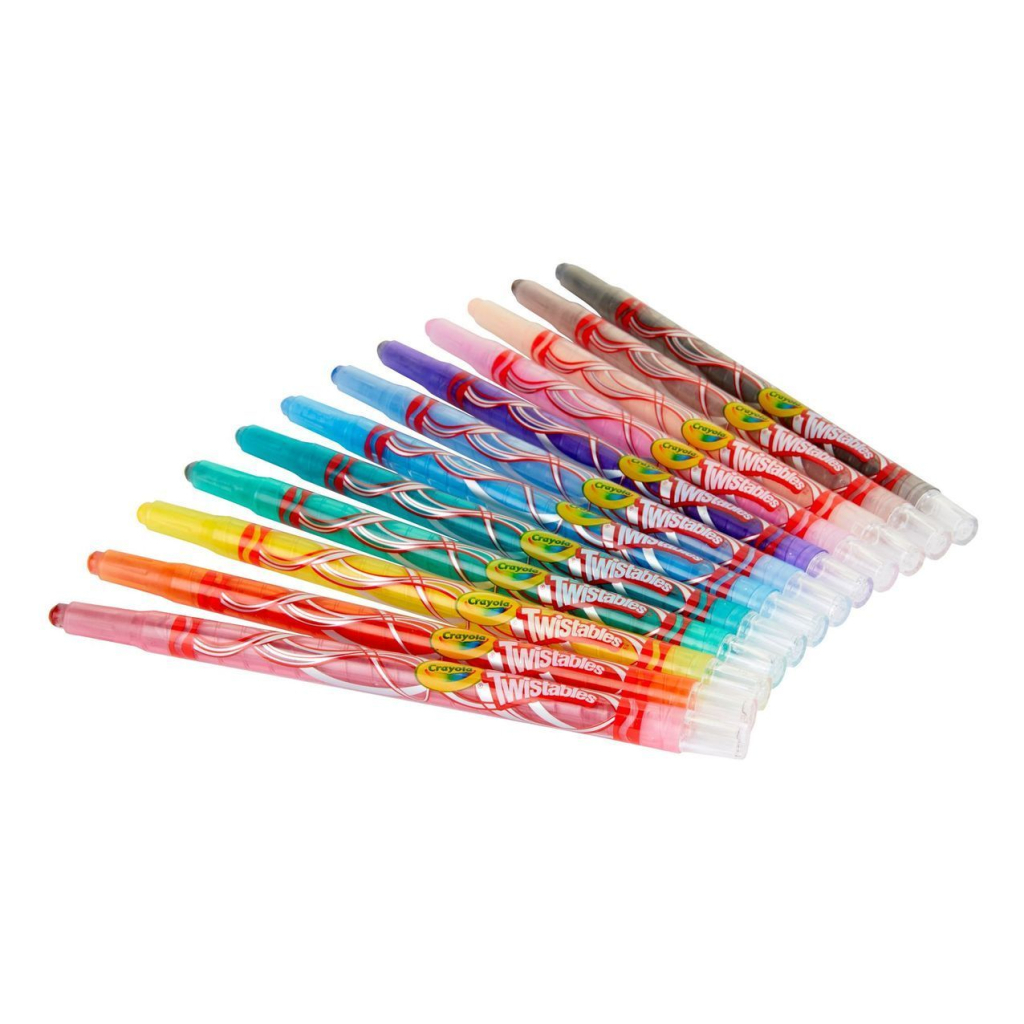 Олівці кольорові Crayola Твіст воскові, що викручуються, 12 шт (256319.024) - зображення 2