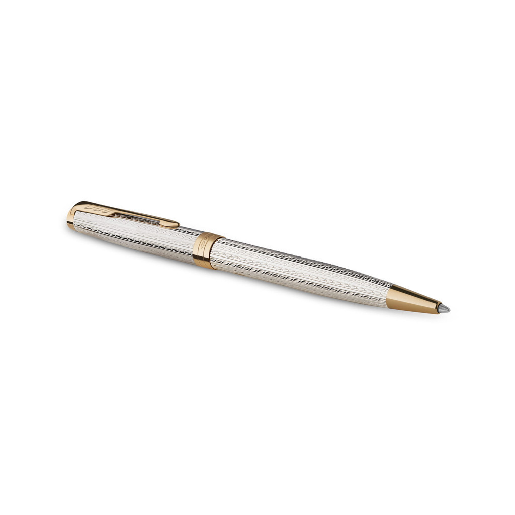 Ручка кулькова Parker SONNET 17 Silver Mistral GT BP (88 632) - зображення 2