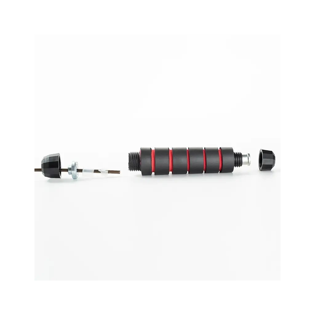 Скакалка PowerPlay 4210 швидкісна Чорна (PP_4210_Black/Red) - изображение 4
