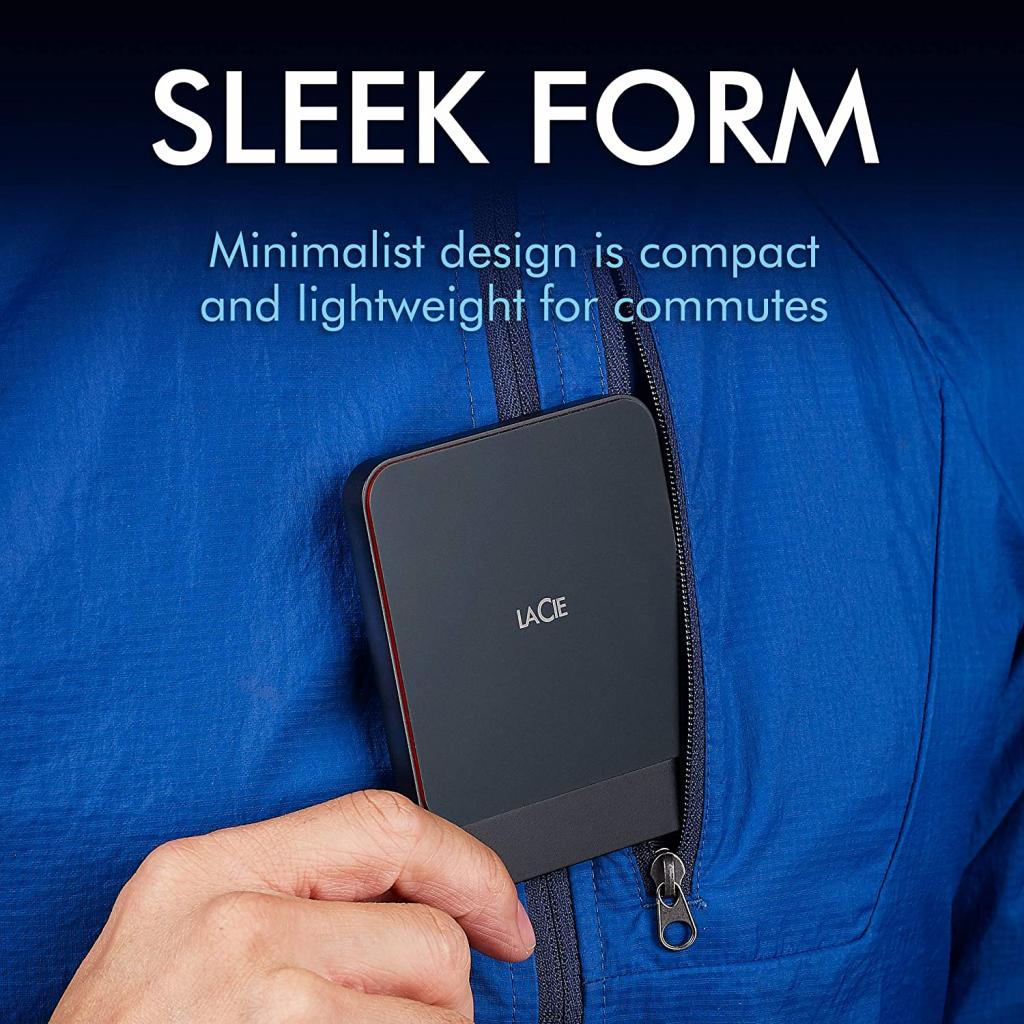 Накопичувач SSD USB-C 1TB LaCie (STHK1000800) - зображення 7