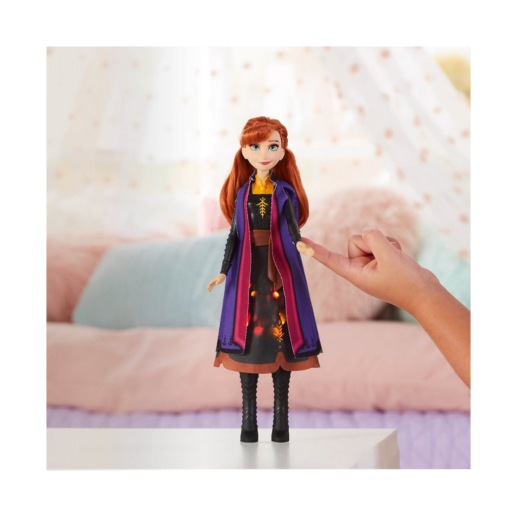 Лялька Hasbro Disney Frozen Анна з мерехтливою сукнею (6336214) - зображення 4