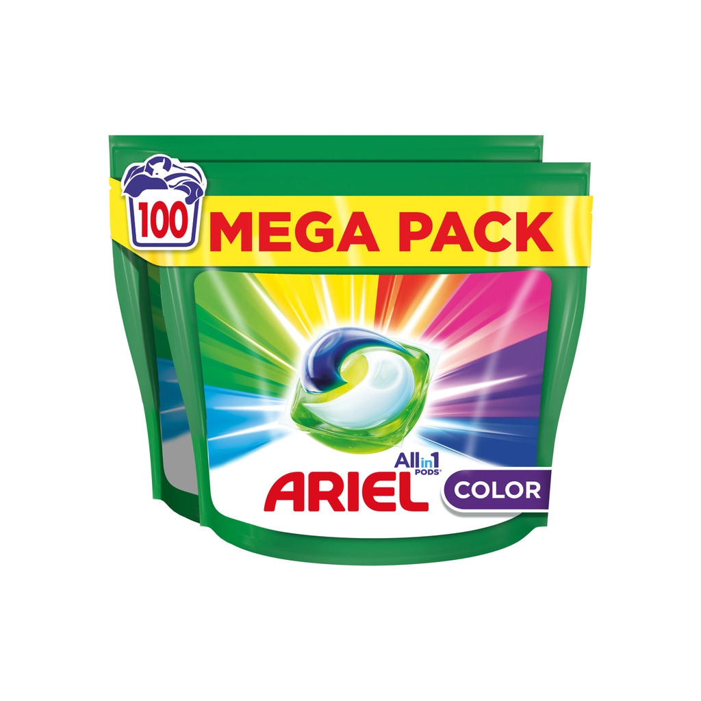 Капсули для прання Ariel Pods Все-в-1 Color 100 шт. (8700216580885) - зображення 1