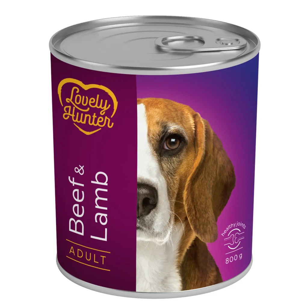 Консерви для собак Lovely Hunter Adult Beef and Lamb 800 г (LHU45357) - зображення 1