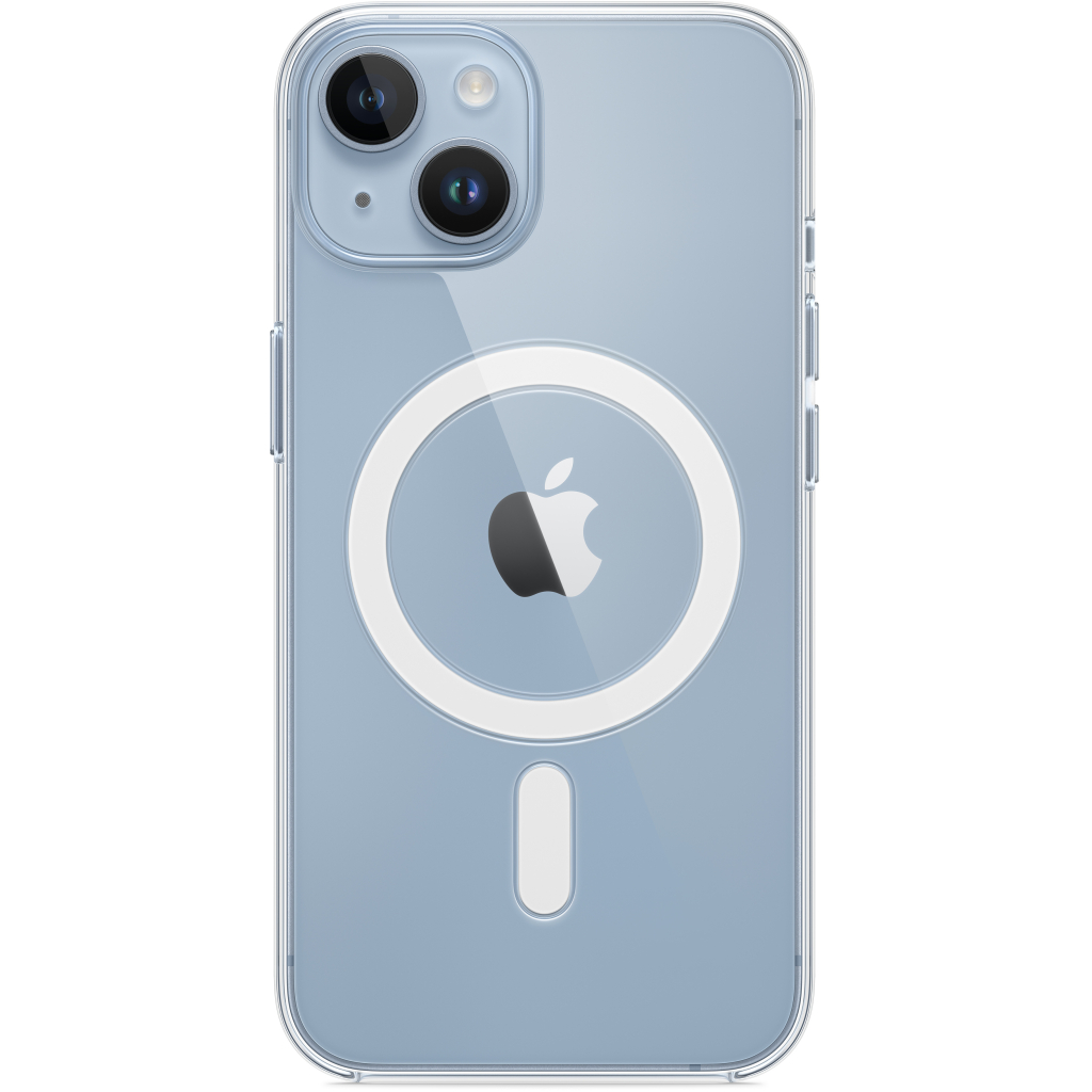 Чохол до мобільного телефона Apple iPhone 14 Clear Case with MagSafe,Model A2914 (MW5Q3ZE/A) - зображення 6
