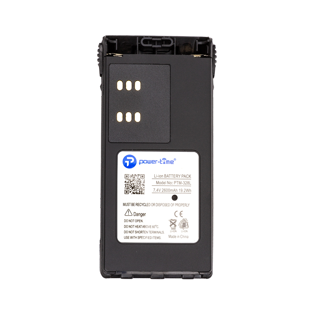 Акумуляторна батарея Motorola GP320 Li-ion 7.4V 2600mAh Power-Time (PTM-328L) - изображение 4