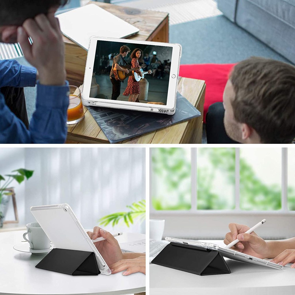 Чохол до планшета BeCover TPU Edge mount Pencil Apple iPad 10.2 2019/2020/2021 Deep Blue (709237) - зображення 3