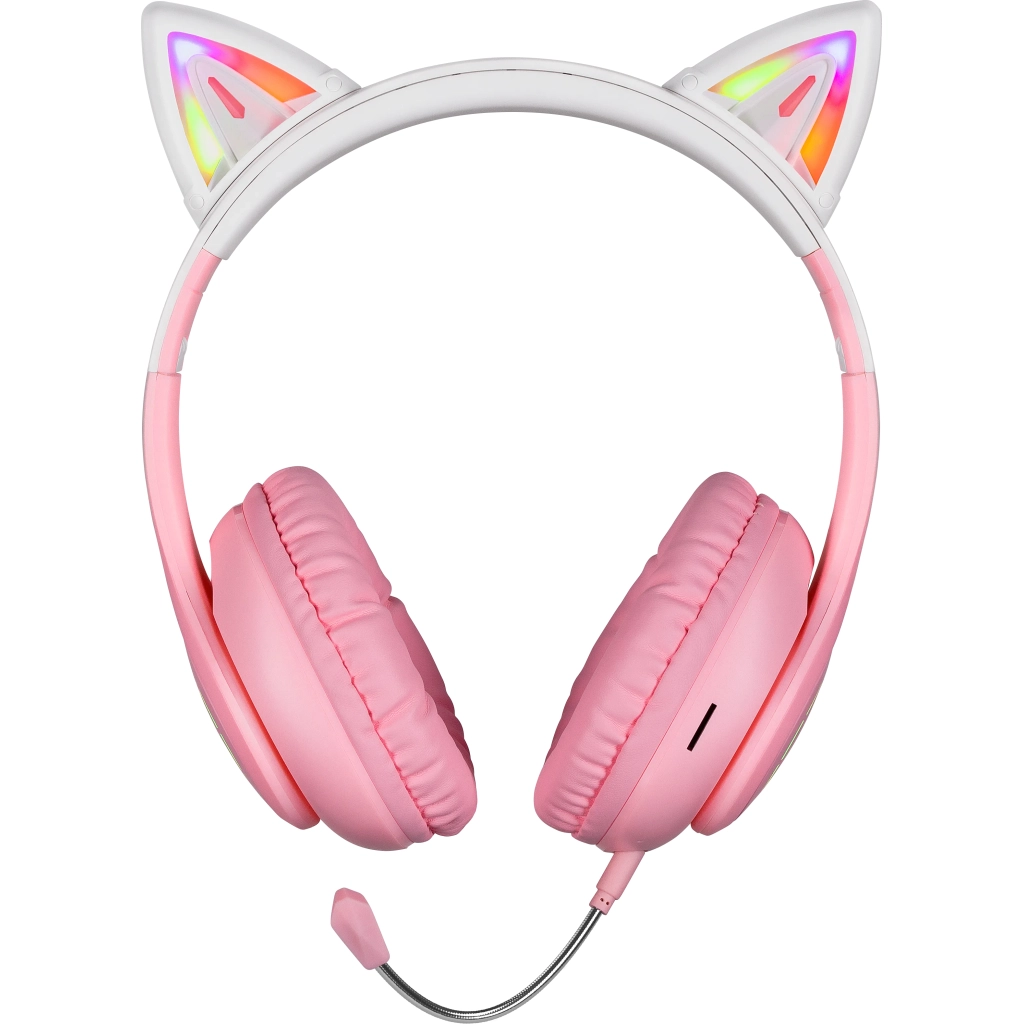 Навушники Defender FreeMotion B505 Bluetooth LED Pink (63505) - зображення 3