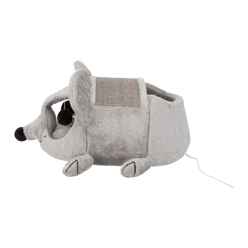 Будиночок для тварин Trixie Lukas з дряпкою 35х33х65 см (сірий) (4011905362908) - изображение 2