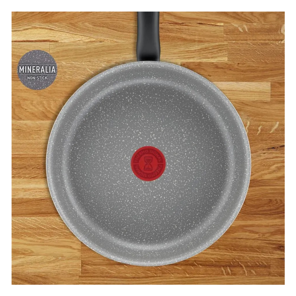 Сковорода Tefal Cook Natural, 24см, алюміній, бакеліт, сірий (B5790402) - зображення 4
