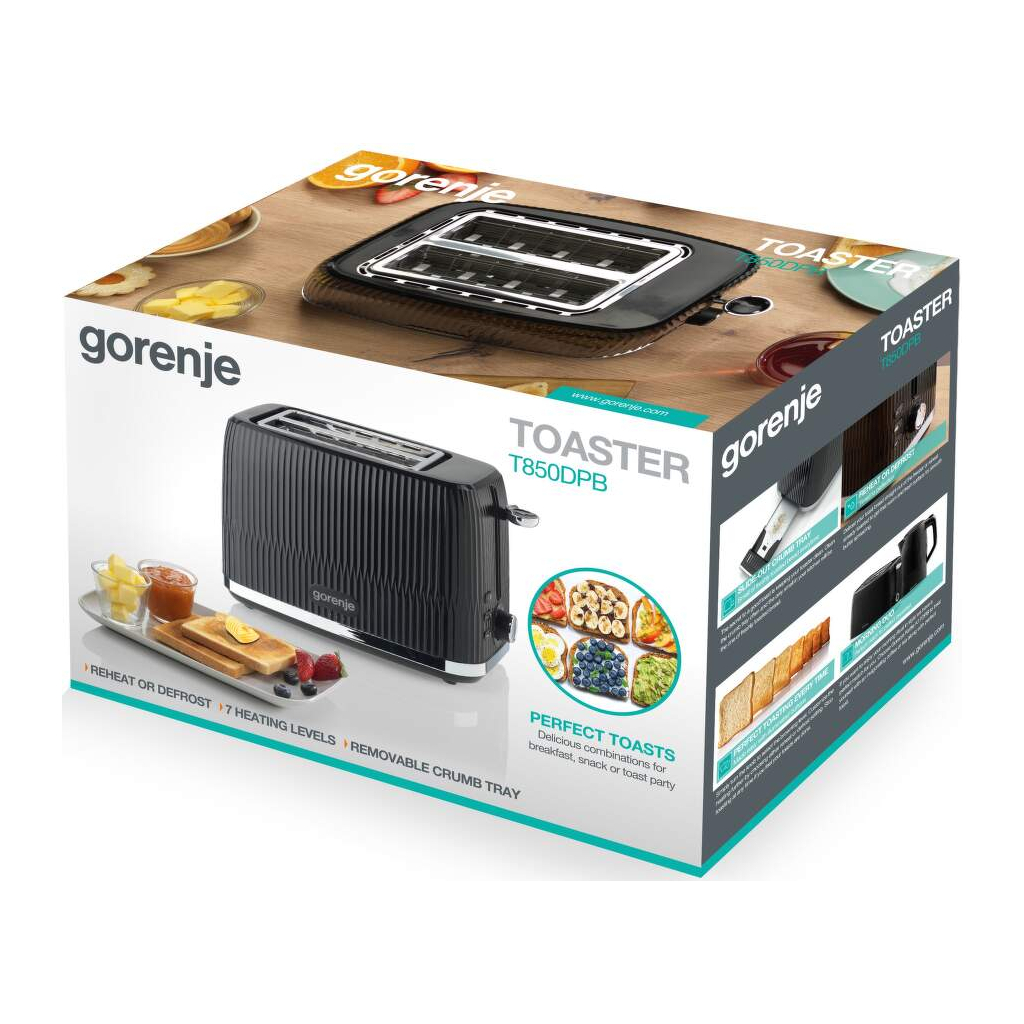 Тостер Gorenje T850DPB - зображення 7