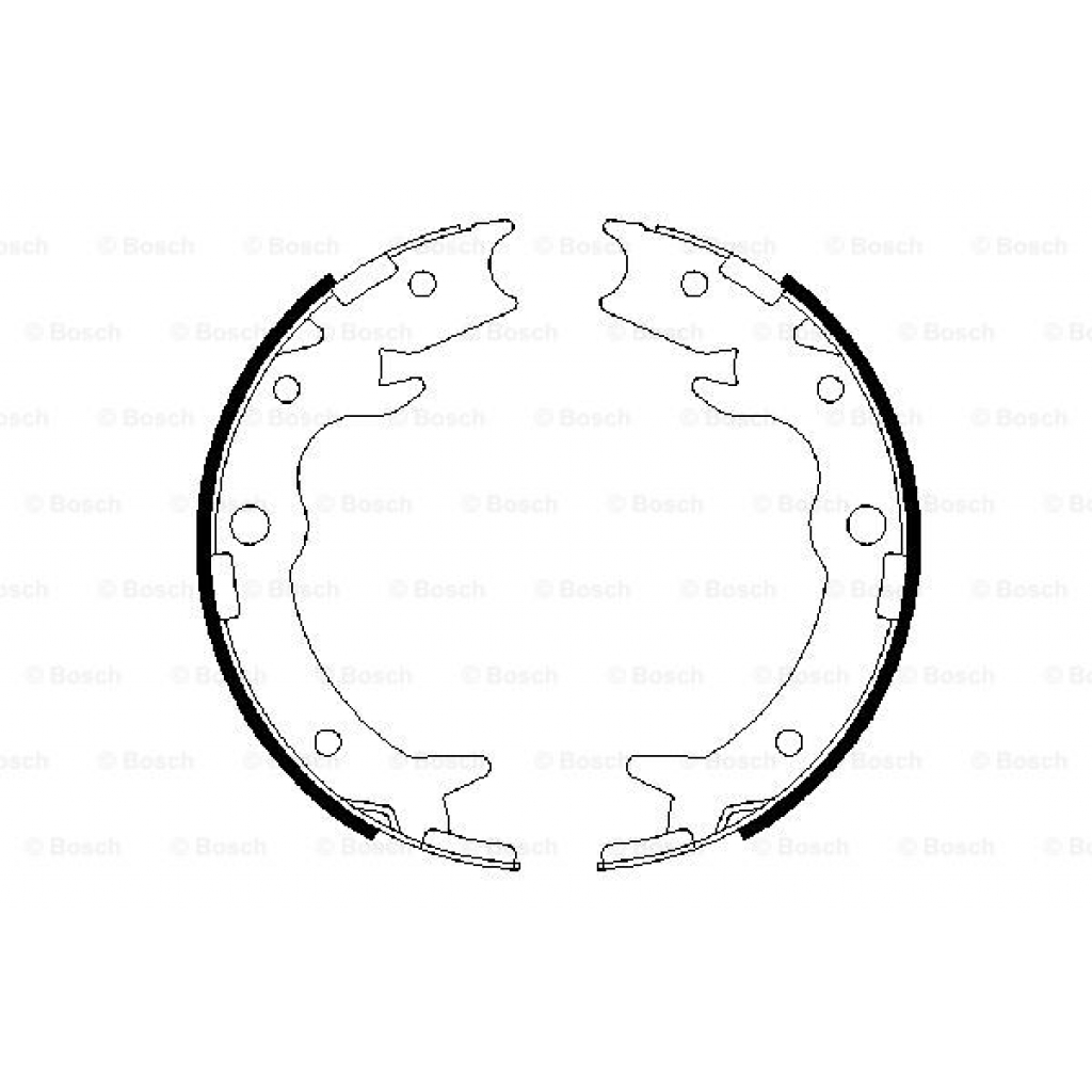 Гальмівні колодки Bosch 0 986 487 686 - зображення 5