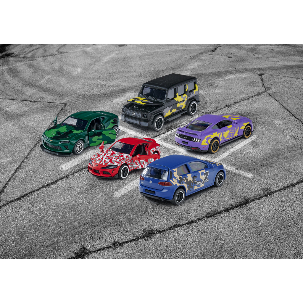 Машина Majorette Набір металевих Лімітована серія Камуфляж 7.5 см, 5 штук (2054028) - зображення 2