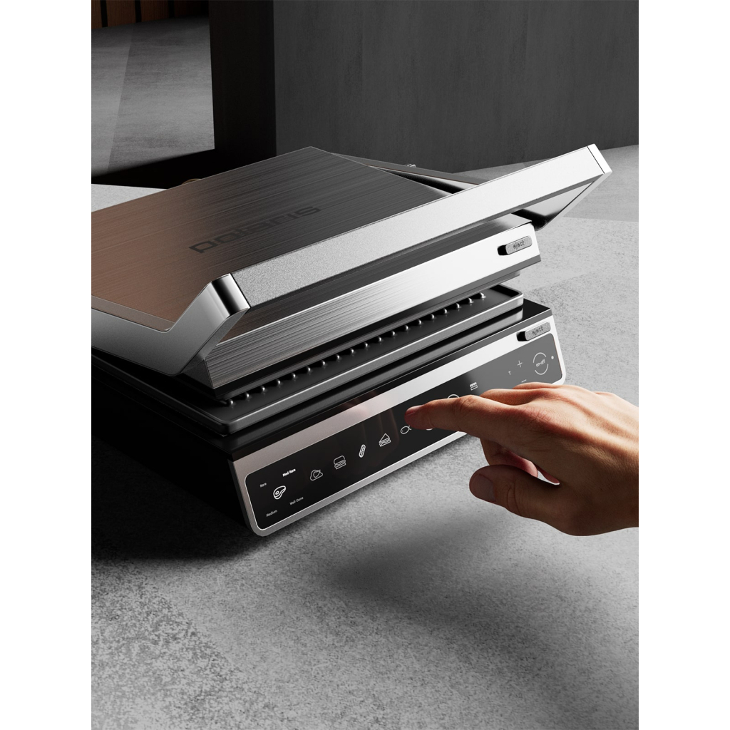 Електрогриль Polaris PGP 7002 Optimal Temp Silver - picture 8