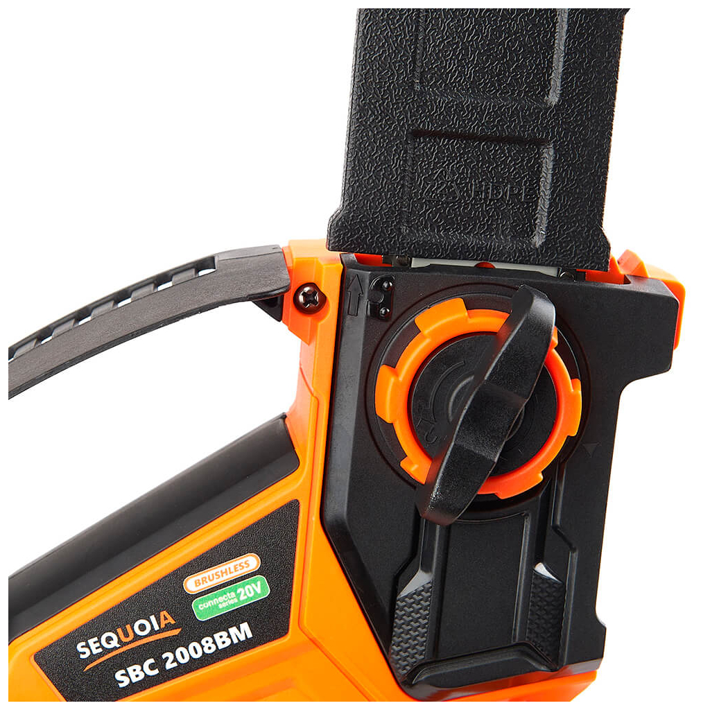 Ланцюгова пила SEQUOIA 20V, 4Ah, шина 20 см, 1.7 кг (SBC2008BM-EV) - зображення 6