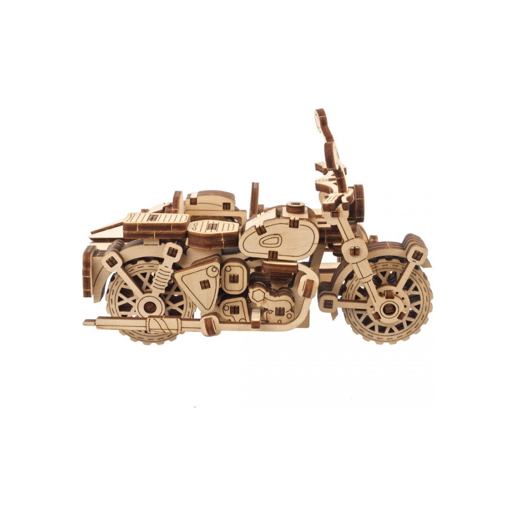 Конструктор Ugears Літаючий мотоцикл Геґріда з коляскою (6337518) - зображення 4