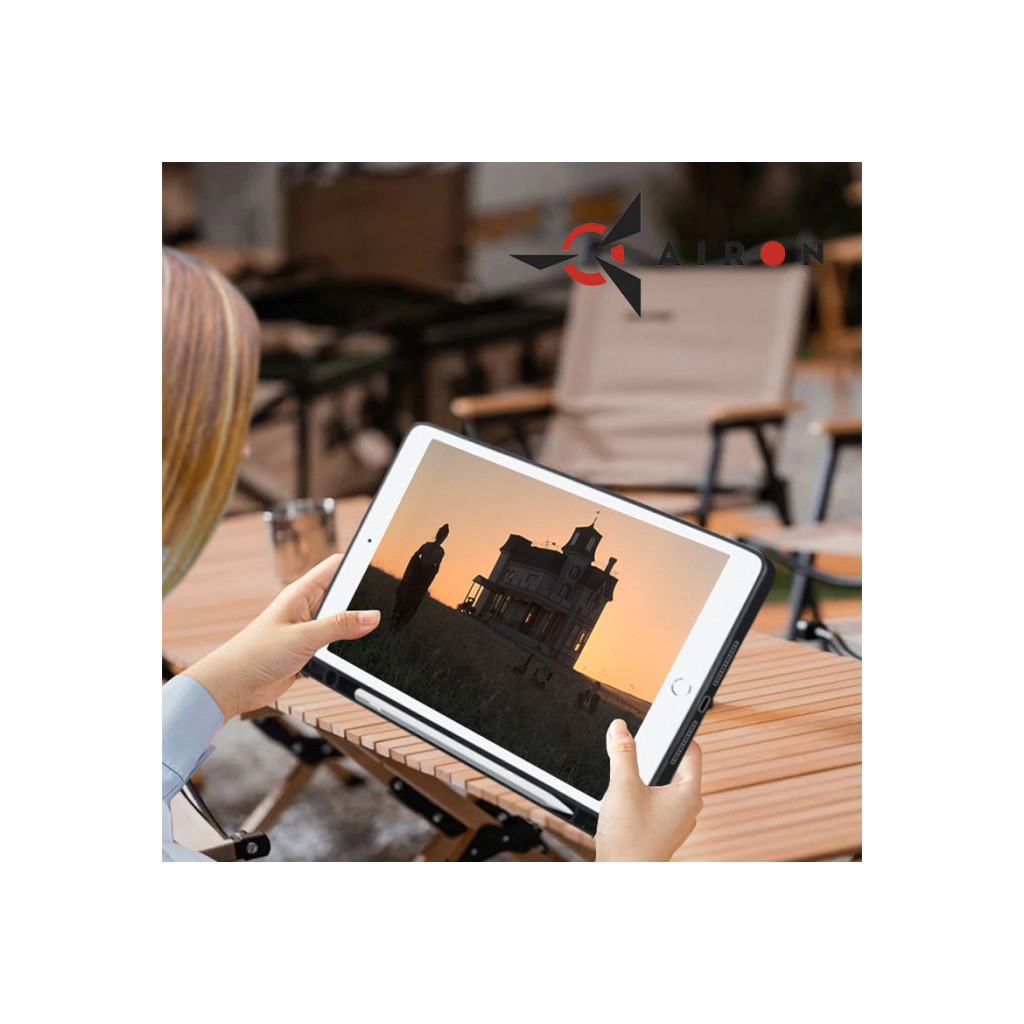 Чохол до планшета AirOn Premium iPad 10.2" 2019/2020/2021 7/8/9th Gen та Air 3 + Keyboard (4822352781112) - зображення 8
