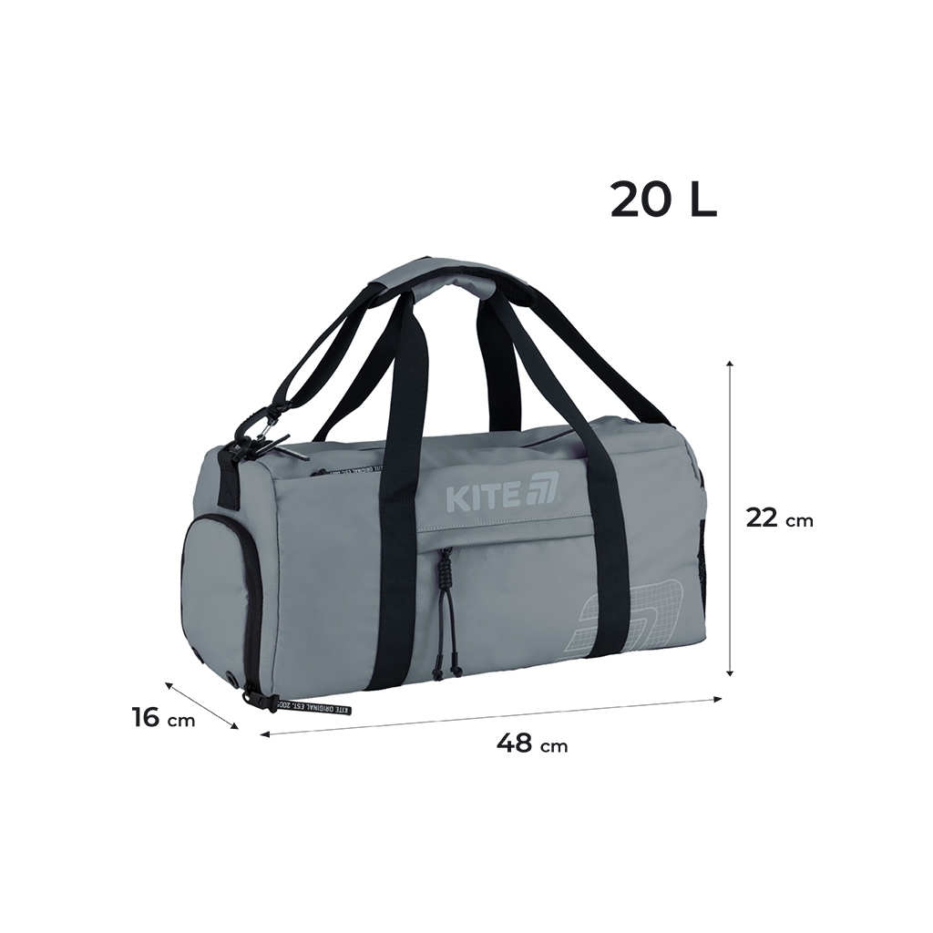 Дорожня сумка Kite спортивна Education teens 2530-2 (K25-2530-2) - зображення 2