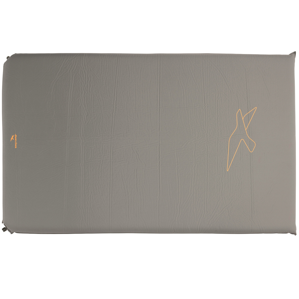 Туристичний килимок Easy Camp Self-inflating Siesta Mat Double 5 cm Grey (928482) - зображення 1