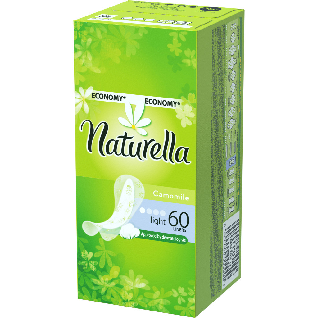 Щоденні прокладки Naturella Сamomile Light 60 шт (4015400198246) - зображення 3