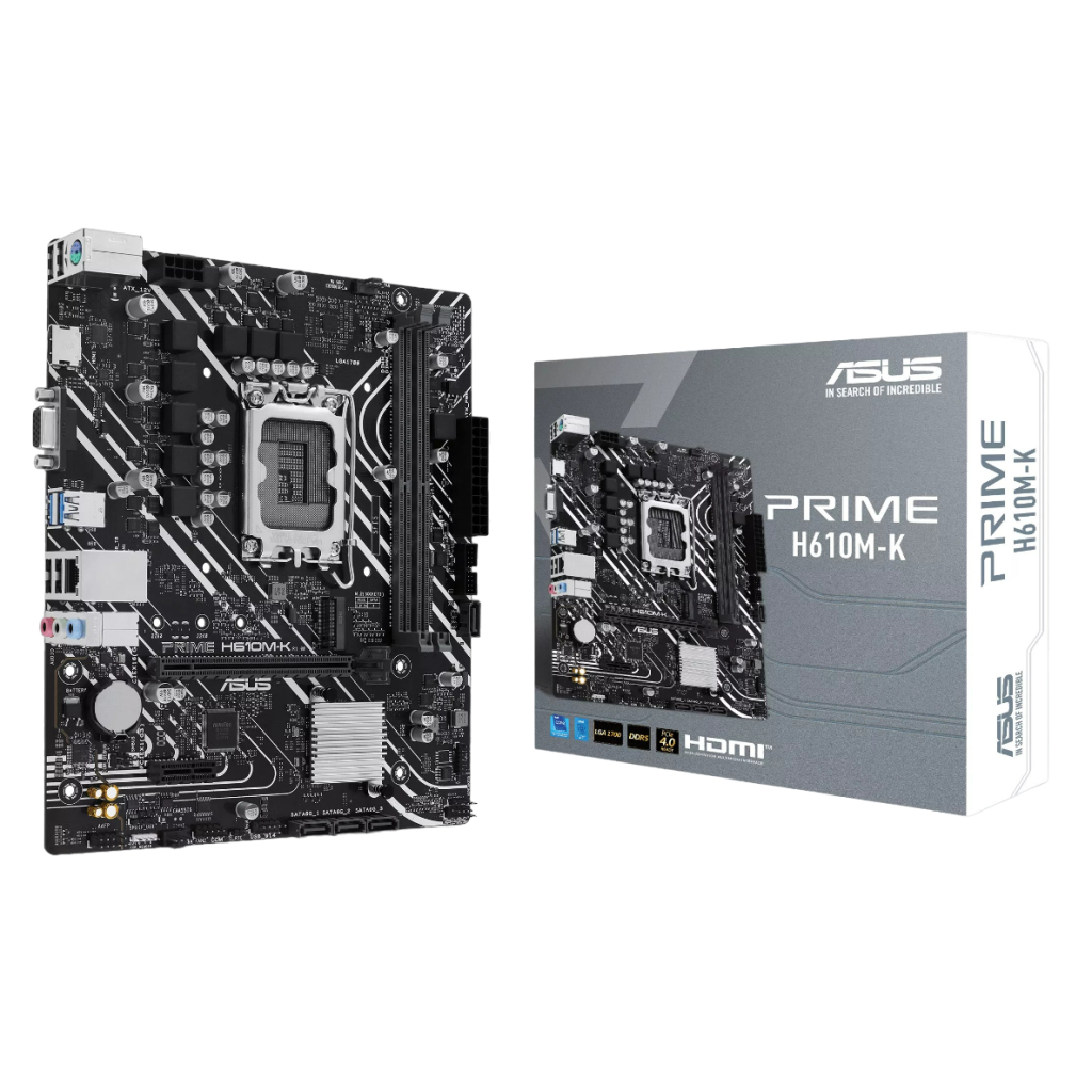 Материнська плата ASUS PRIME H610M-K - зображення 2