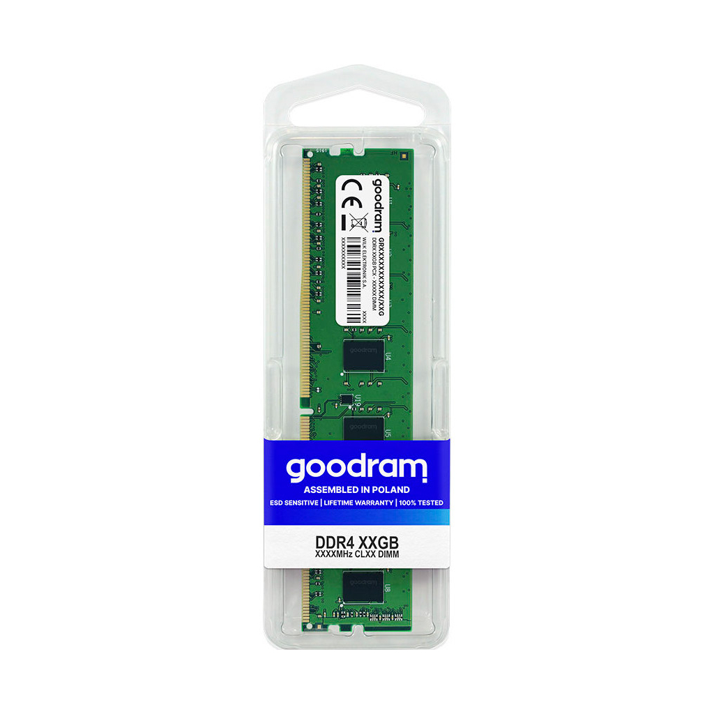 Модуль пам'яті для комп'ютера DDR4 32GB 2666 MHz Goodram (GR2666D464L19/32G) - изображение 2