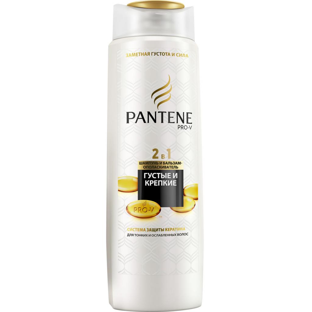 Шампунь Pantene 2 в 1 Густі та міцні 250 мл (4015600841225) - изображение 1