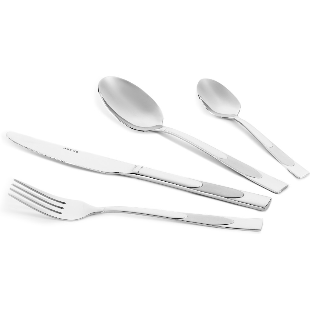 Набір столових приборів Ardesto Gemini Leo 24 предмета (AR1924LES) - зображення 1