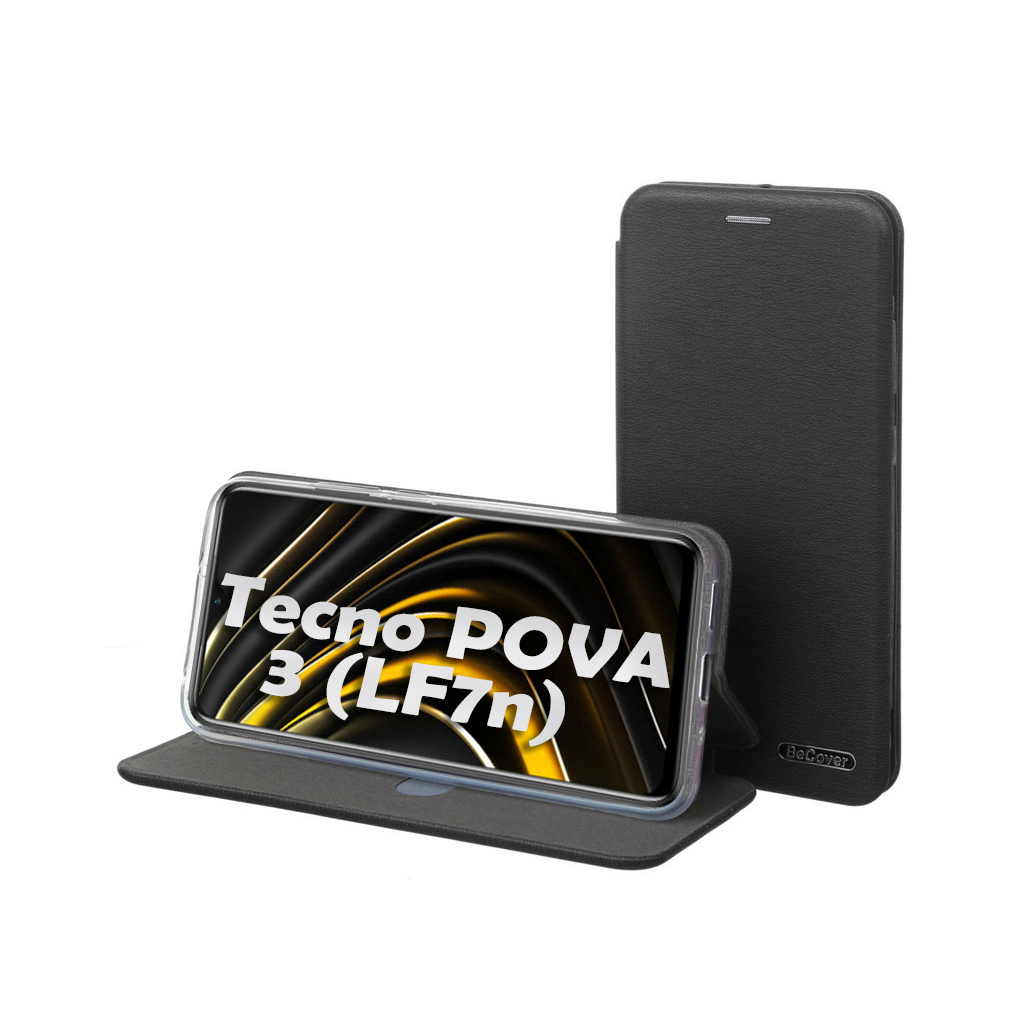 Чохол до мобільного телефона BeCover Exclusive Tecno POVA 3 (LF7n) Black (709048) - зображення 6