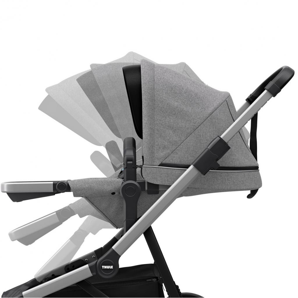 Коляска Thule 2 в 1 Sleek с люлькою Black on Black (TH 11000006) - зображення 6