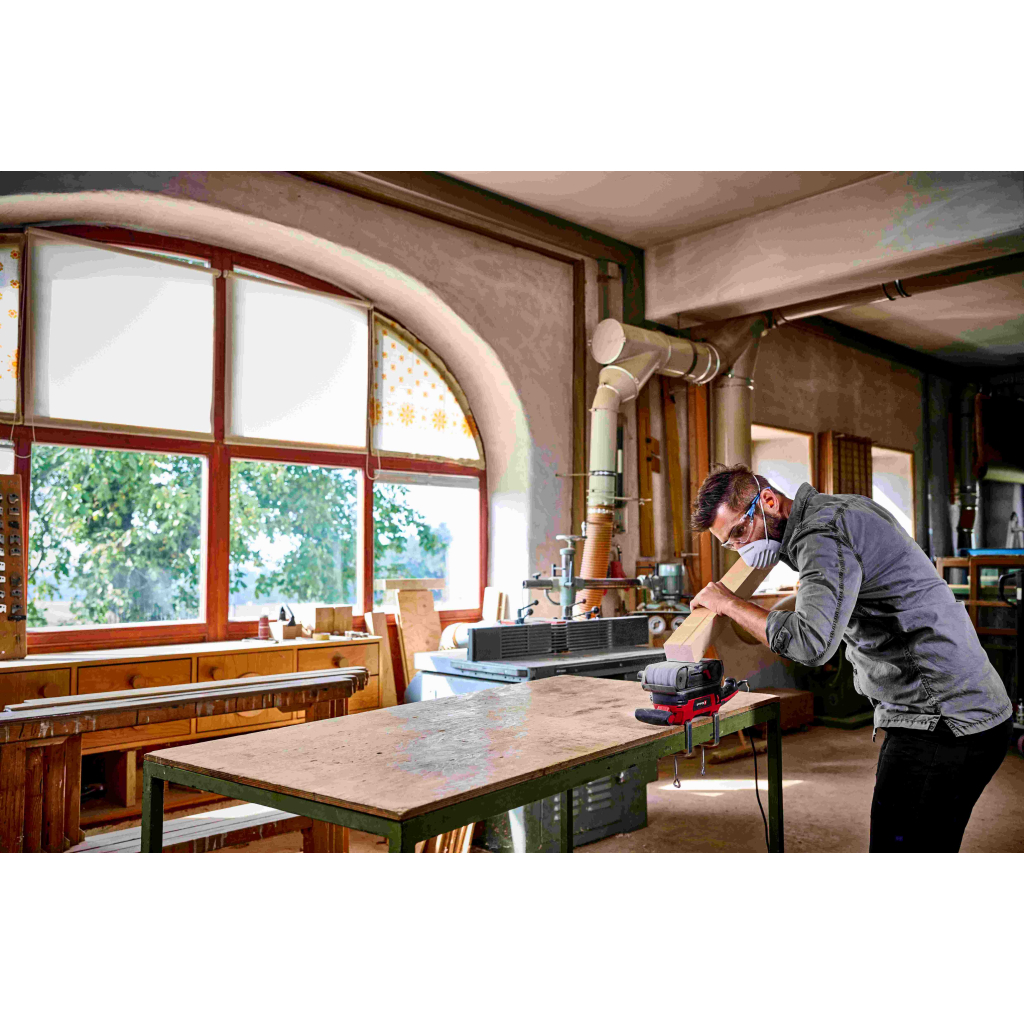 Шліфувальна машина Einhell TE-BS 850E стрічкова, 850Вт, 75х533мм (4466245) - зображення 8