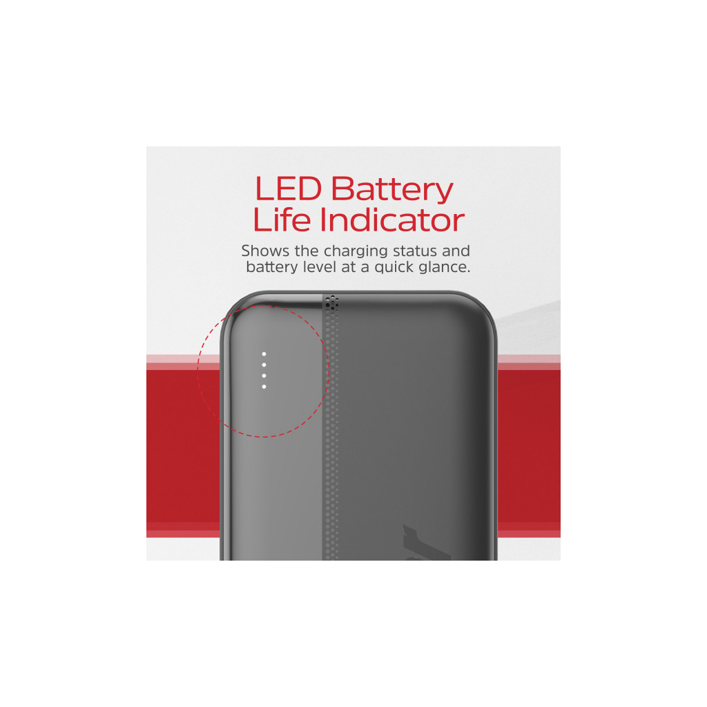 Батарея універсальна Energizer 30000mAh 15W 3A, USB-А, 2хUSB-C Black (UE30050CC) - зображення 7