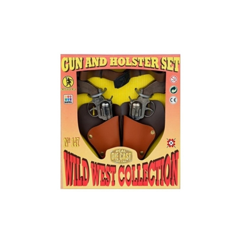 Іграшкова зброя Gonher Набір з 2 револьверами (147/0) - зображення 2