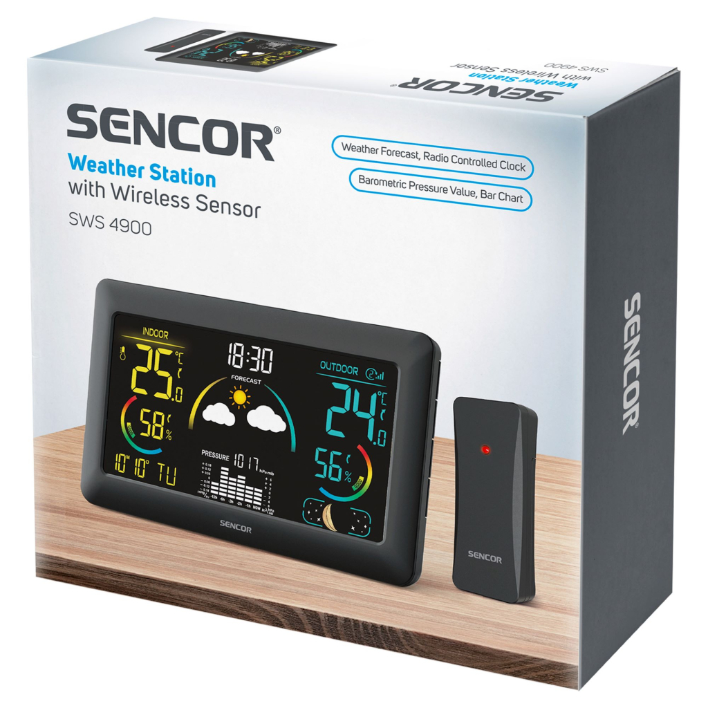 Метеостанція Sencor SWS4900 - зображення 9