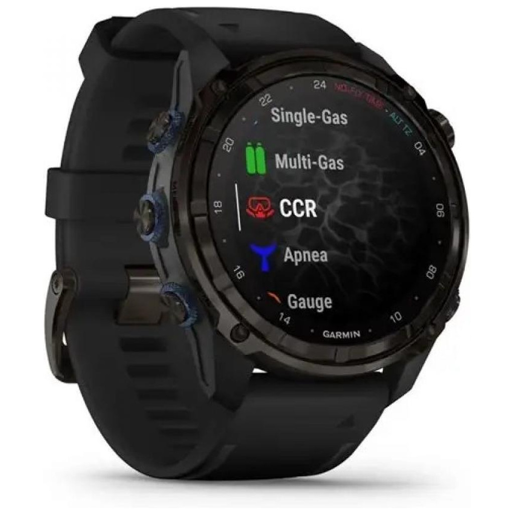 Смарт-годинник Garmin Descent Mk3i, 51mm, Crbn Gry DLC Ti/Blk, Dive Computer, GPS (010-02752-11) - зображення 3