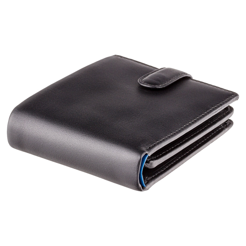 Гаманець Visconti PM102 Leonardo з RFID Black Blue (PM102 BLK/BLUE) - зображення 3