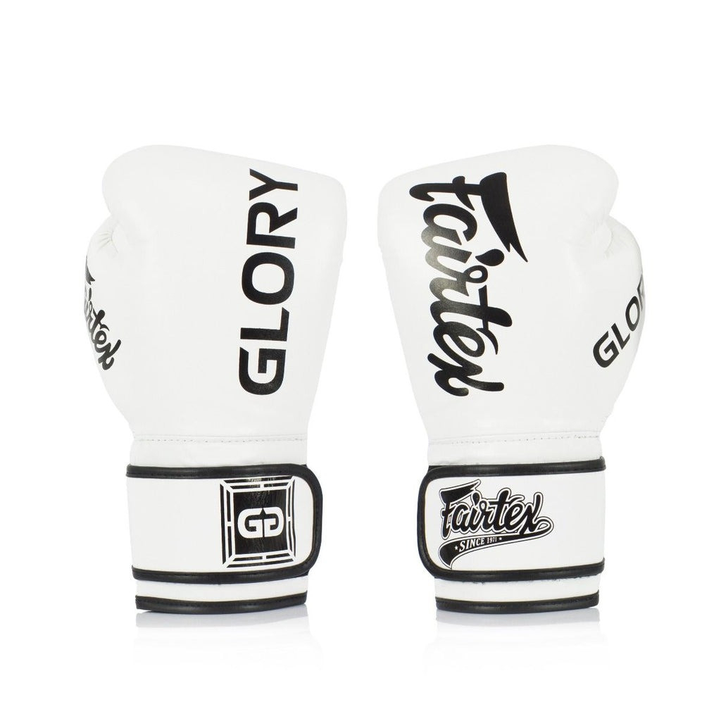 Боксерські рукавички Fairtex BGVG1 White 12 унцій (бинти в комплекті) (BGVG1_12oz_White) - зображення 2