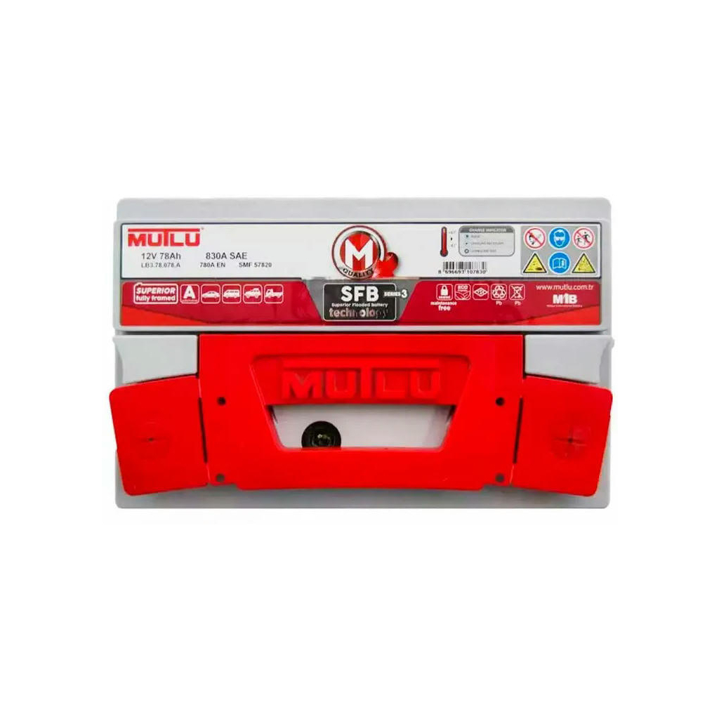 Акумулятор автомобільний MUTLU 6СТ-78 (0) SFB LB3.78.078.A - зображення 2