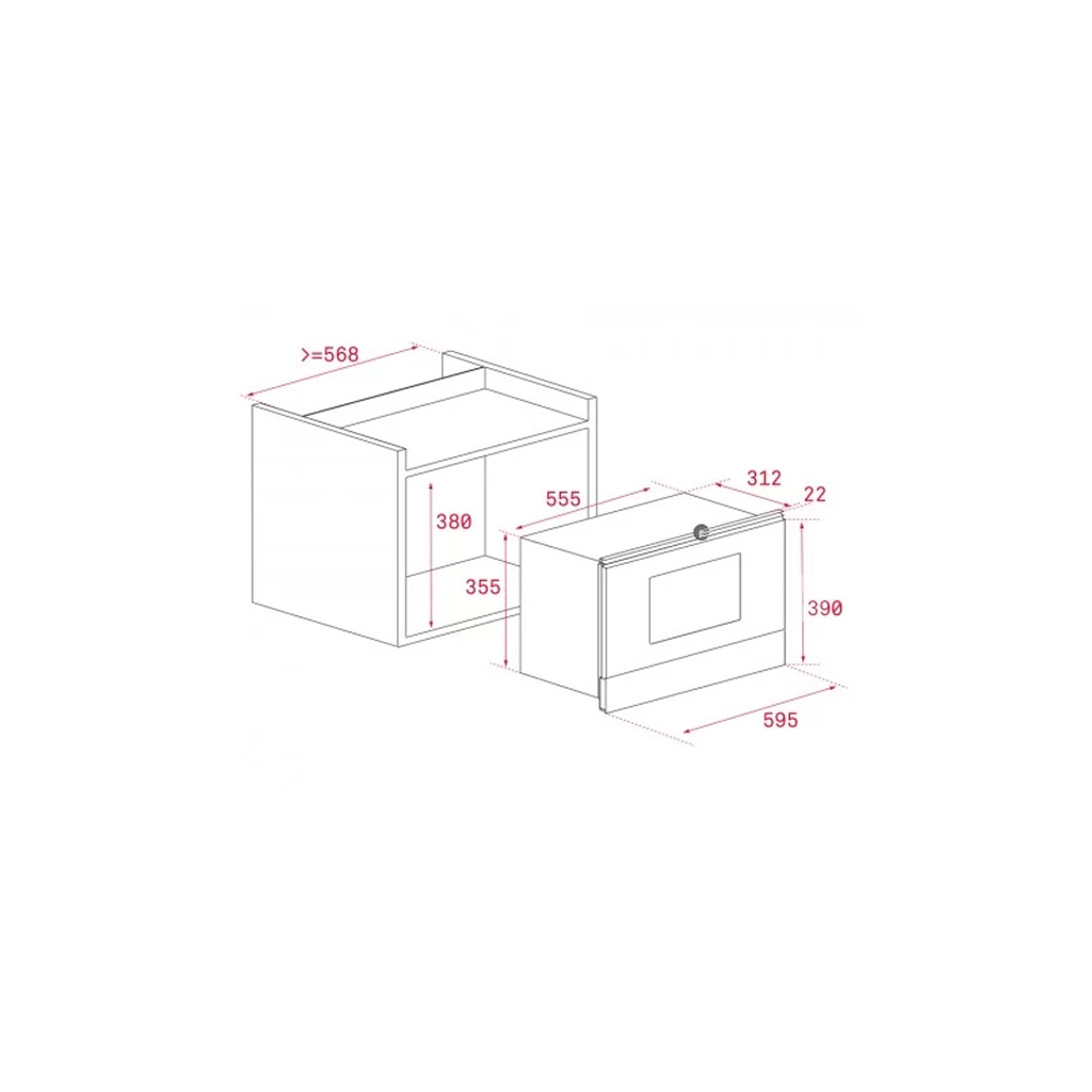 Мікрохвильова піч Teka MS 622 BIS (РН015332) - зображення 4