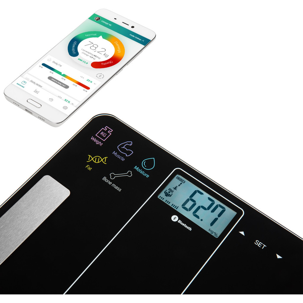 Ваги підлогові Sencor SBS8000BK - зображення 5