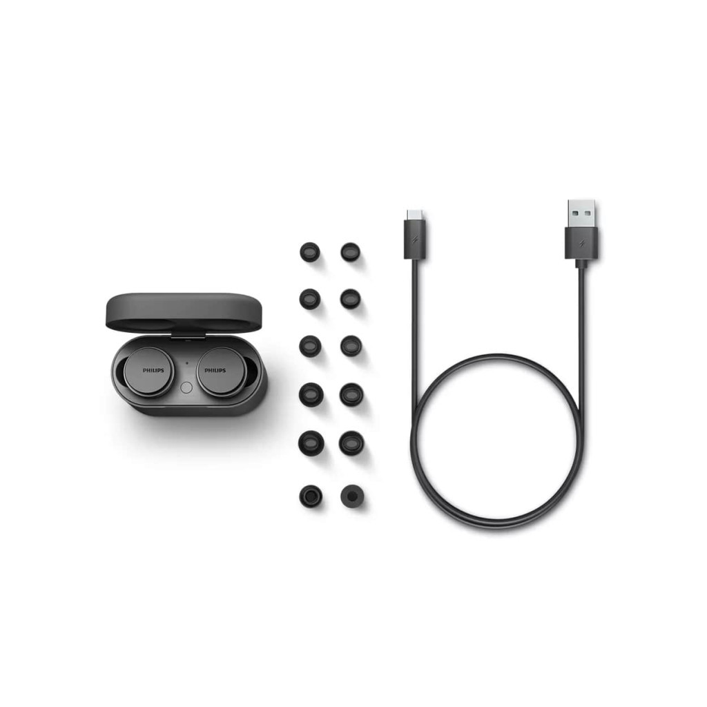 Навушники Philips TAT8506BK TWS ANC Pro+ Hi-Res IPX4 Black (TAT8506BK/00) - зображення 12