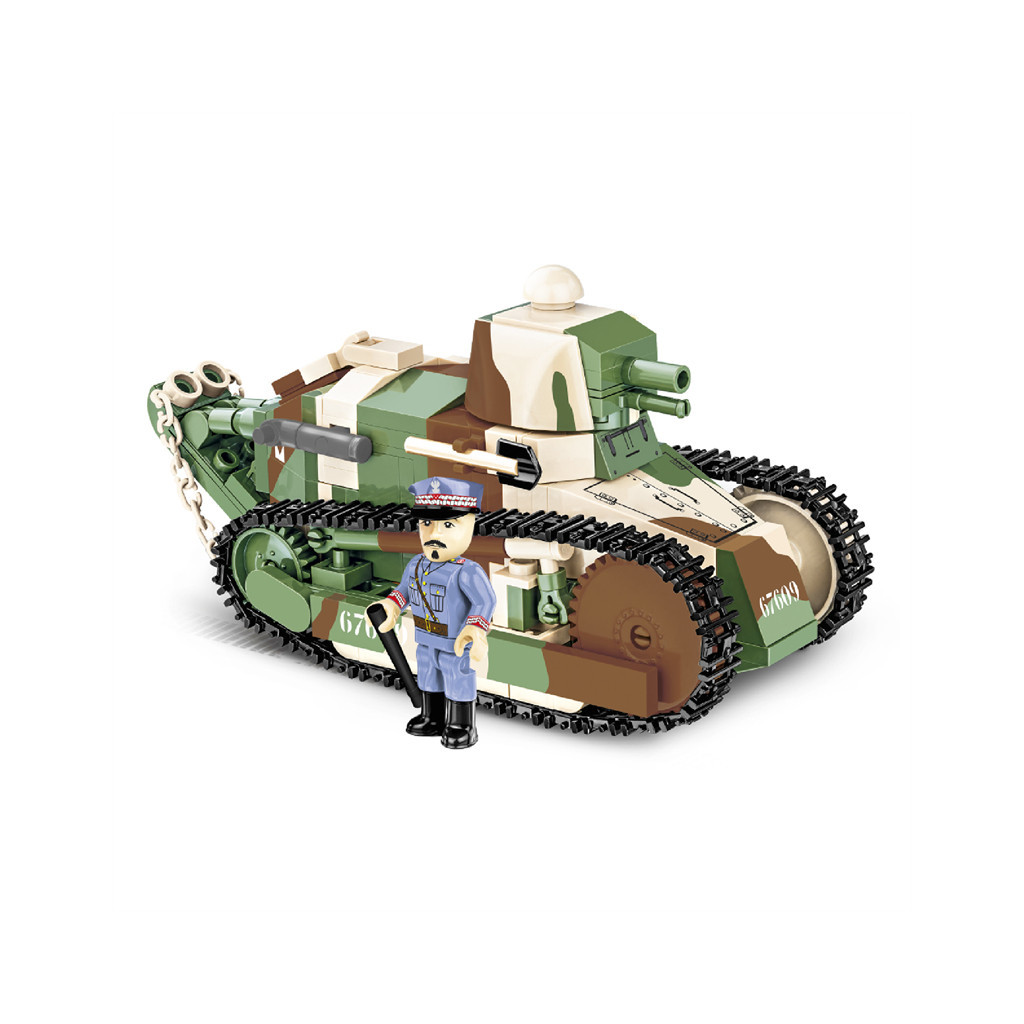 Конструктор Cobi Перша Світова Війна Танк Рено FT-17 Перемога, 304 деталей (COBI-2992) - зображення 7