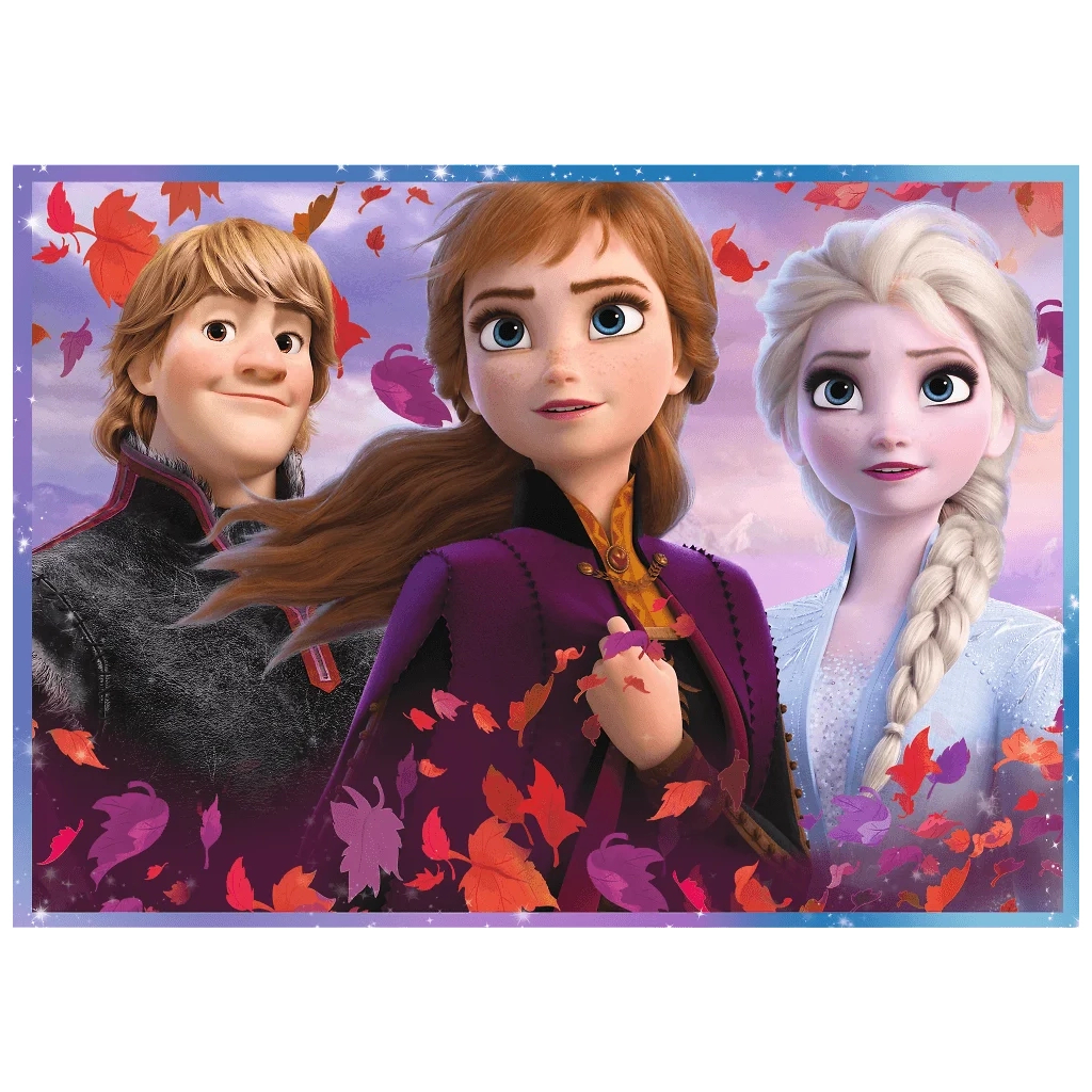 Пазл Trefl Frozen Подорож у невідоме 4 in 1 (35, 48, 54, 70) елемента (5900511343236) - изображение 2