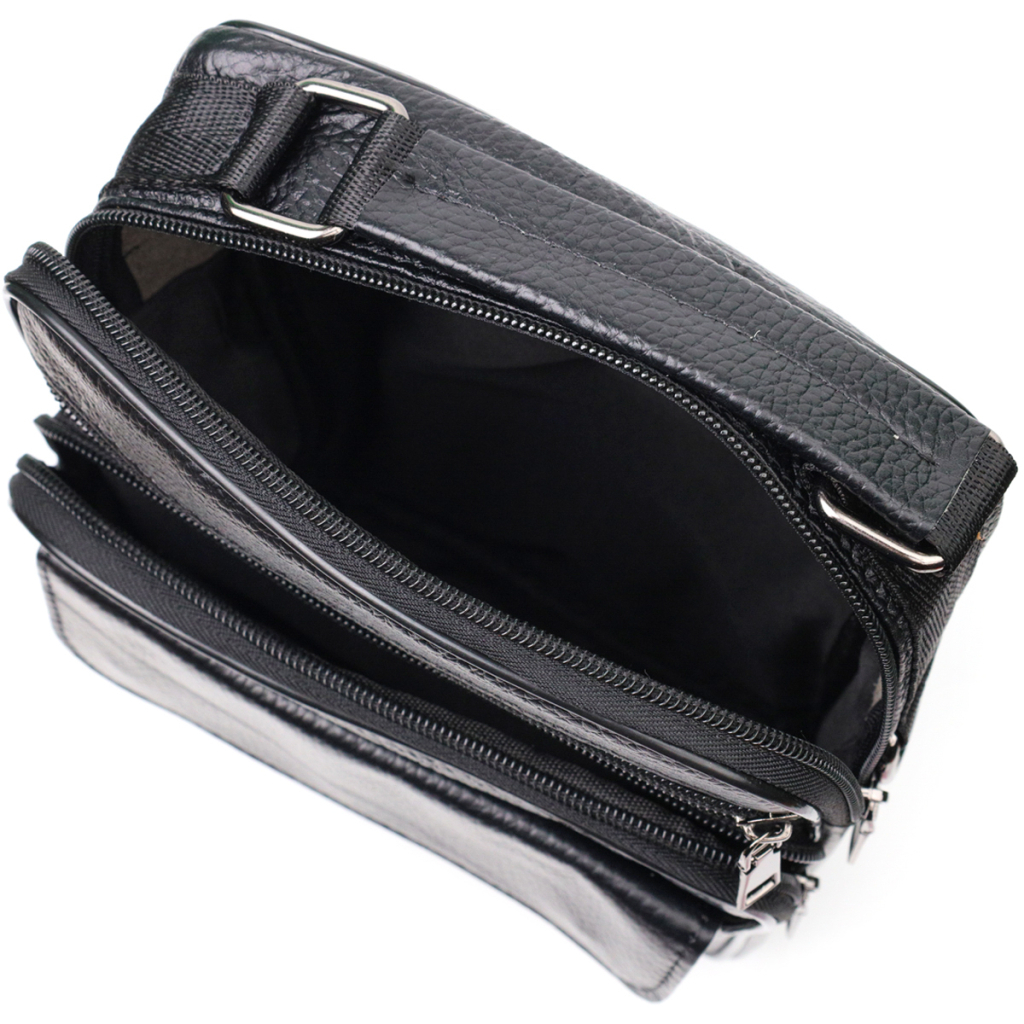 Сумка Vintage З натуральної шкіри Чорна (21953) - зображення 6