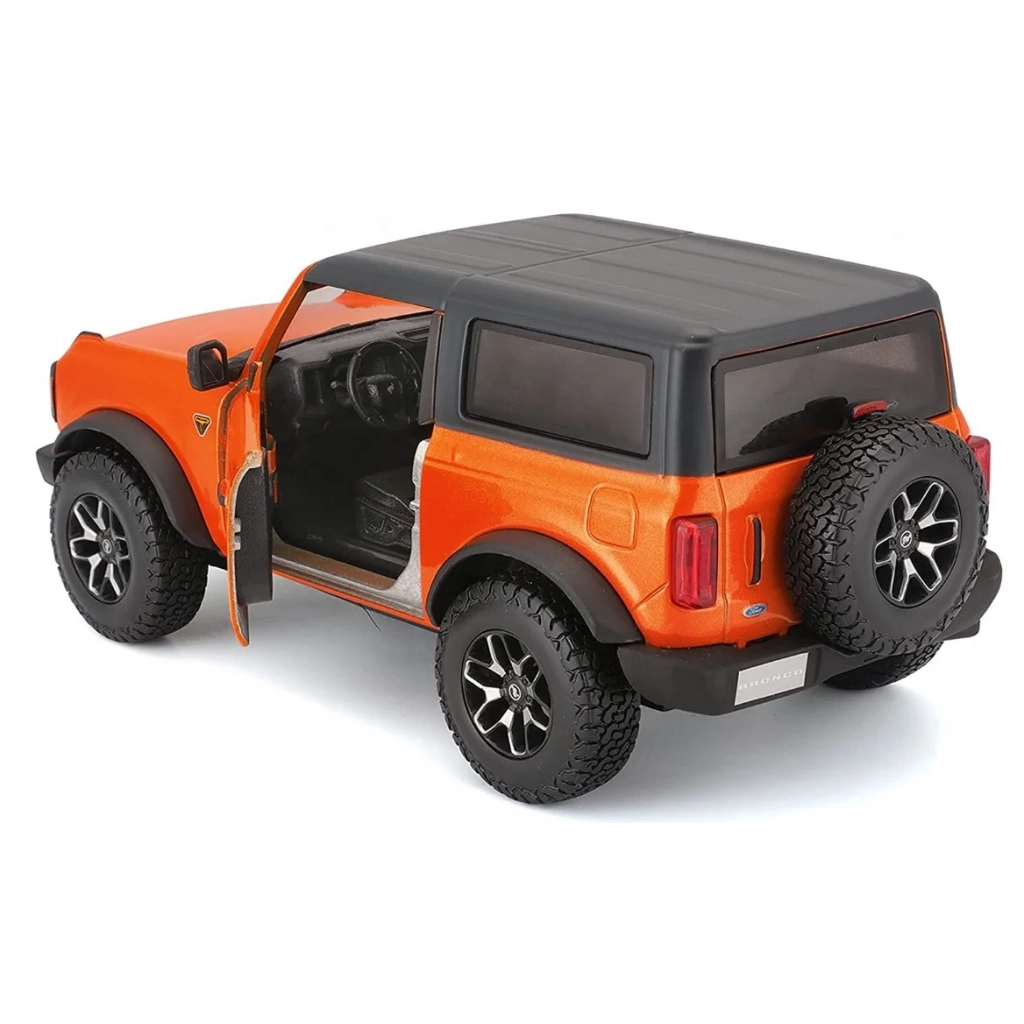 Машина Maisto Ford Bronco (2 Doors Version) помаранчевий 124 (31530 met. orange) - зображення 4