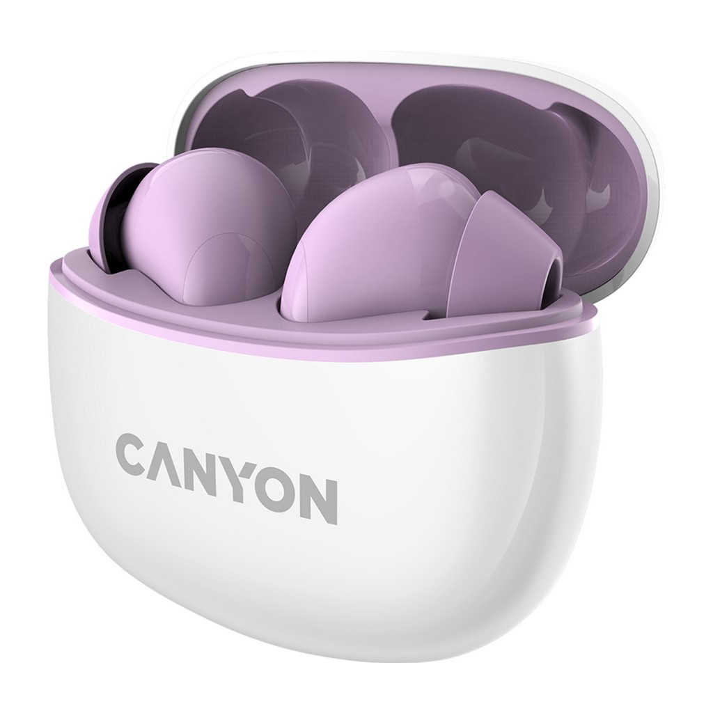 Навушники Canyon TWS-5 Purple (CNS-TWS5PU) - зображення 2