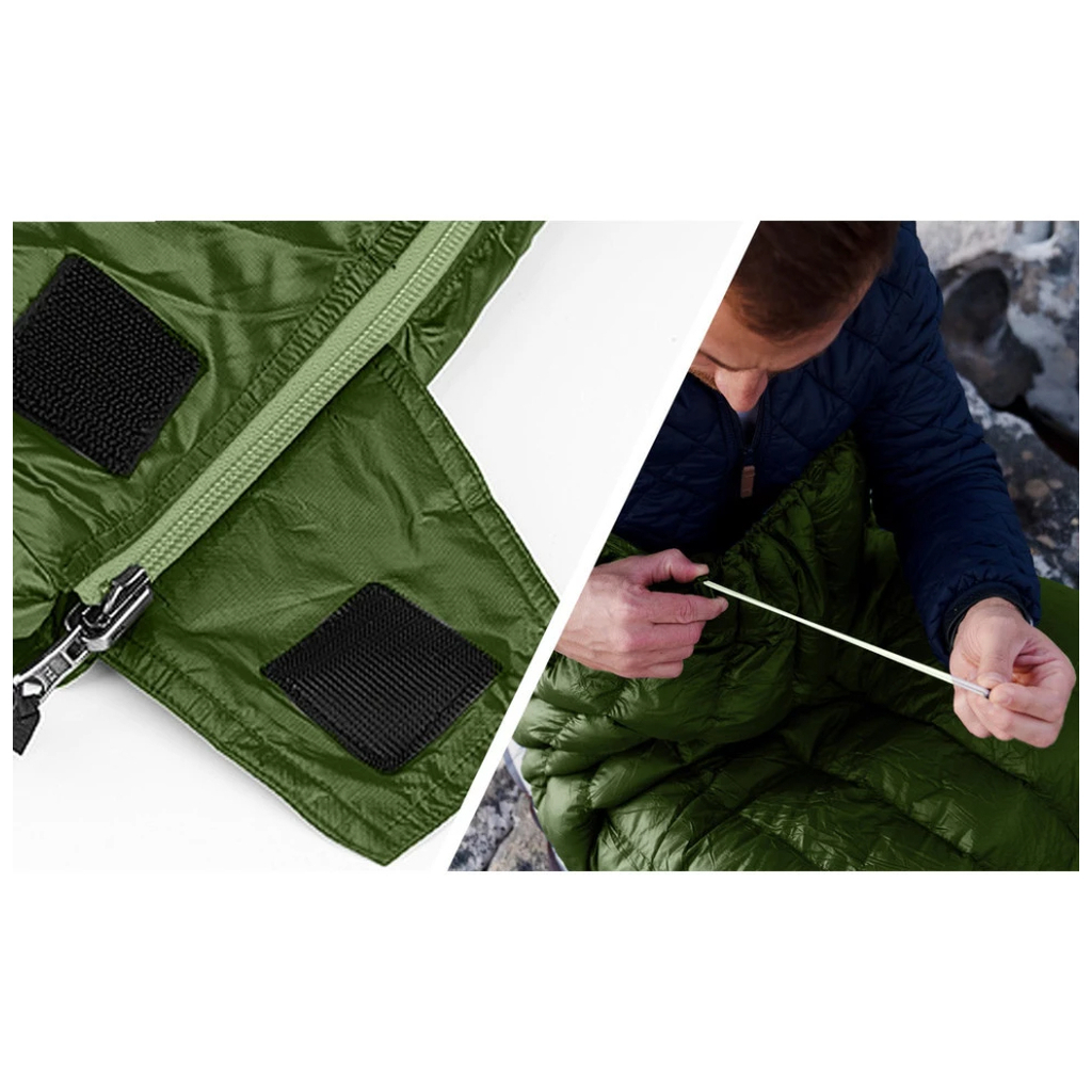 Спальний мішок Naturehike CWM295 CNK2300SD013, зелений (6976023920882) - зображення 5