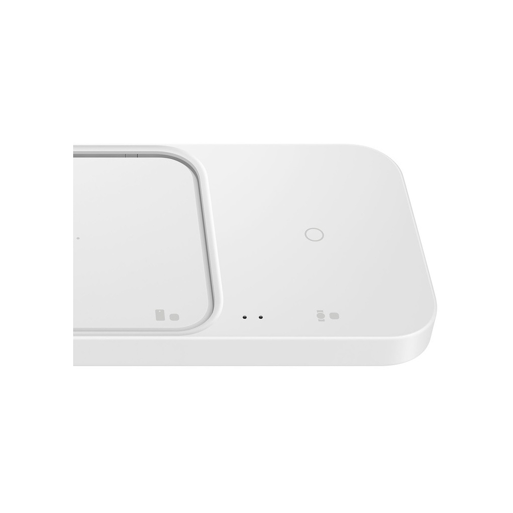 Зарядний пристрій Samsung Duo 15W wirh Power Adapter White (EP-P5400TWEGEU) - зображення 6