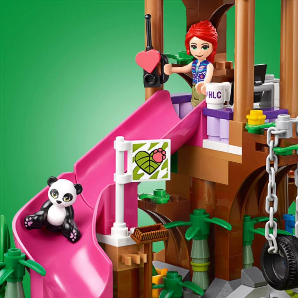 Конструктор LEGO Friends Джунглі: будиночок для панд на дереві 265 деталей (41422) - зображення 8