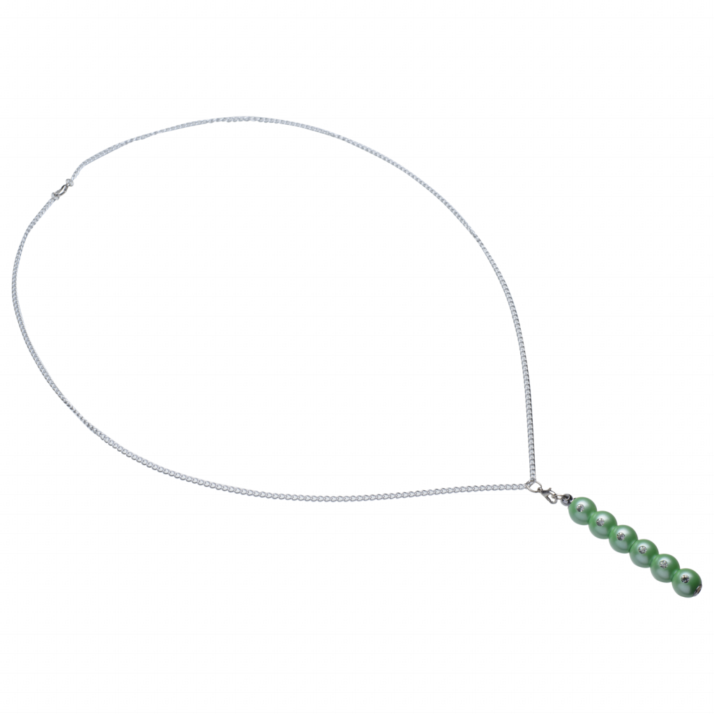 Ручка кулькова Langres з ланцюжком Secret з кристалами Синя 0.7 мм Фіолетовий корпу (LS.401021-07) - зображення 4