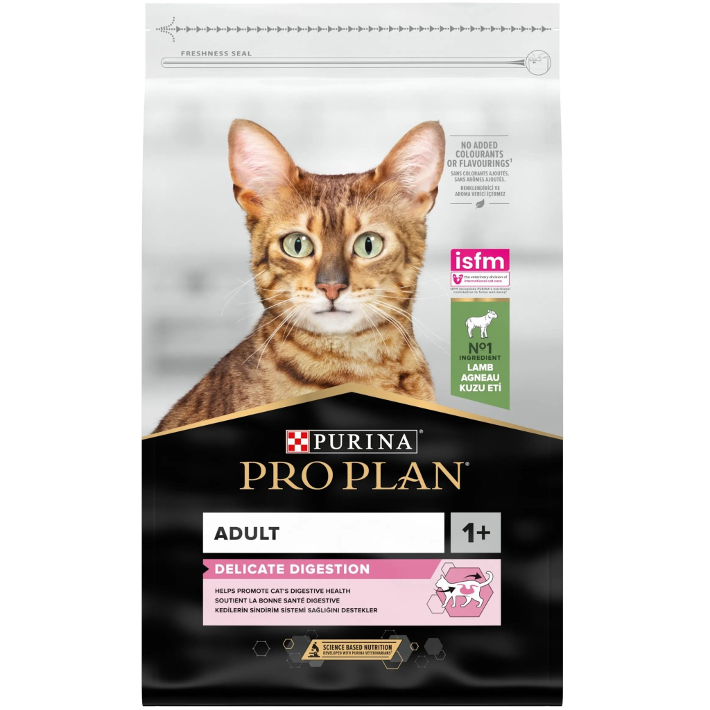 Сухий корм для кішок Purina Pro Plan Delicate Lamb зі смаком ягняти 10 кг (7613035846944) - зображення 2